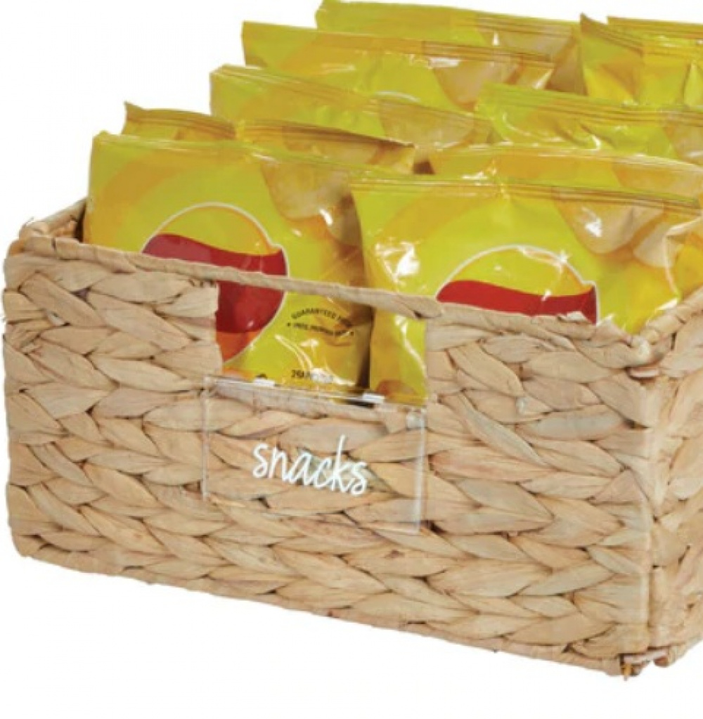 Labels Clips, 3 pieces, THE HOME EDIT BIN CLIPS, Transparent in the group Storage / Magnets and adhesives / Signs and labels at SmartaSaker.se (40560)