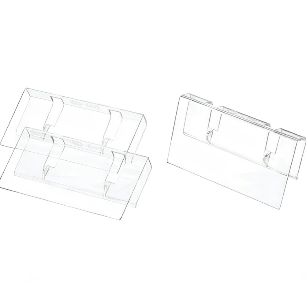 Labels Clips, 3 pieces, THE HOME EDIT BIN CLIPS, Transparent in the group Storage / Magnets and adhesives / Signs and labels at SmartaSaker.se (40560)