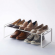 Expandable Shoe Rack in Metal, Stackable, FRAME, Yamazaki