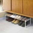 Expandable Shoe Rack in Metal, Stackable, FRAME, Yamazaki