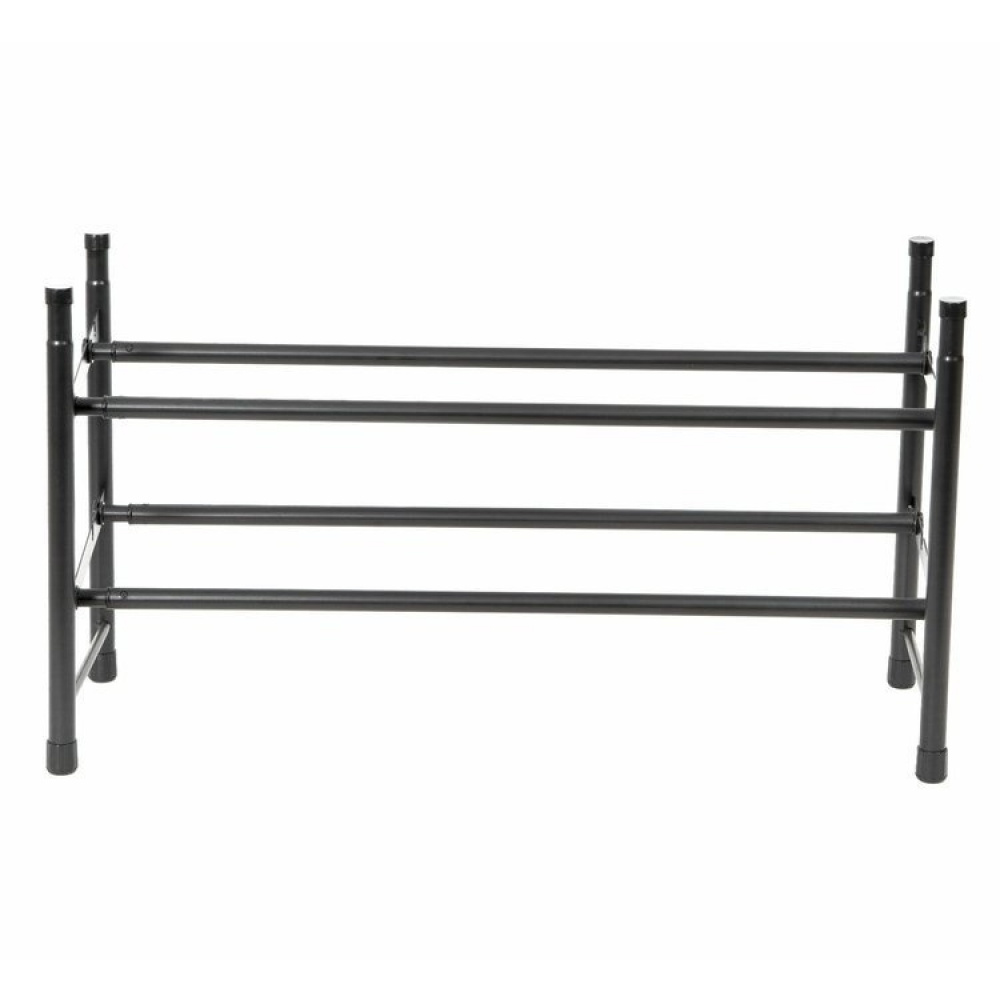 Expandable Shoe Rack, STILITO TELESCOPIC, 62~117 x 23 x H 35 cm, Black in the group Storage / Hallway storage / Shoe racks at SmartaSaker.se (40569)