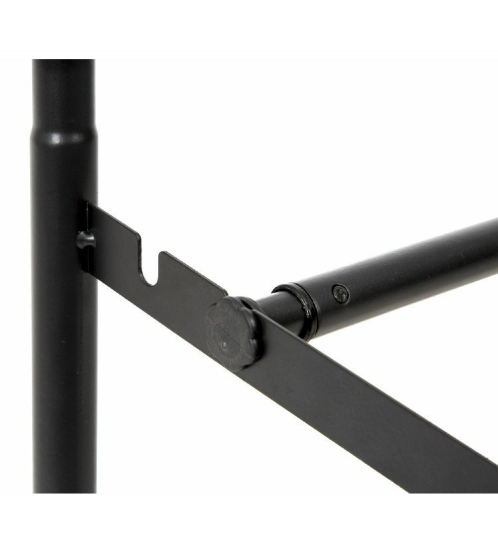 Expandable Shoe Rack, STILITO TELESCOPIC, 62~117 x 23 x H 35 cm, Black in the group Storage / Hallway storage / Shoe racks at SmartaSaker.se (40569)