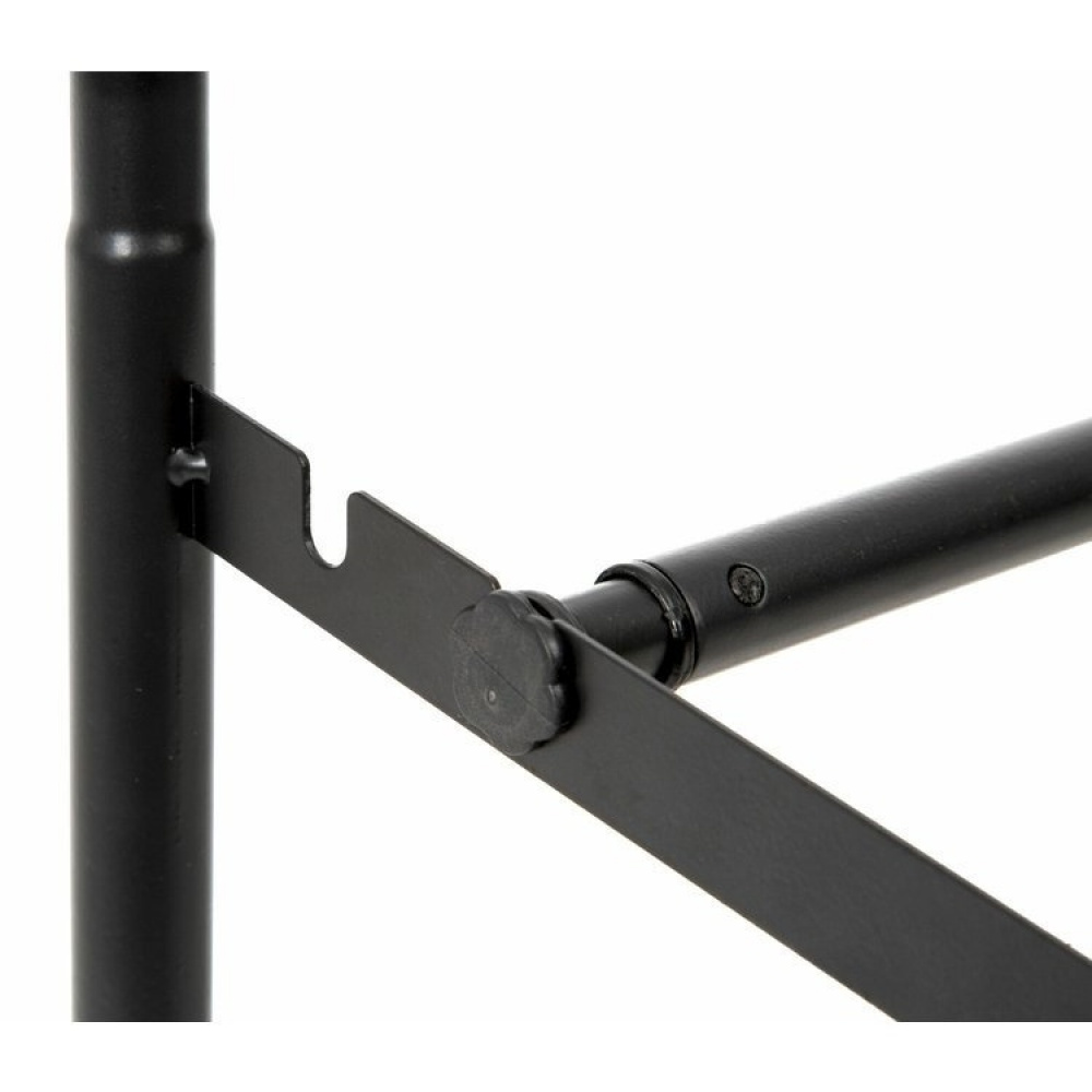 Expandable Shoe Rack, STILITO TELESCOPIC, 62~117 x 23 x H 35 cm, Black in the group Storage / Hallway storage / Shoe racks at SmartaSaker.se (40569)