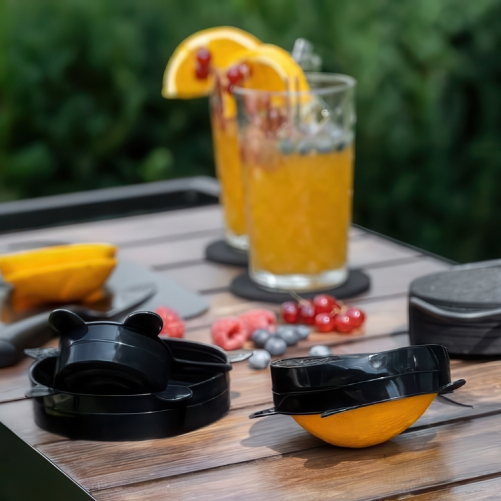 Expandable, airtight lids, Set of 6, SILICONE STRETCH TOPS, Black in the group Storage / Kitchen storage at SmartaSaker.se (40571)