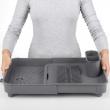 Expandable Dish Drainer, ESCURREPLATOS, 36 x 32 - 51 x H 9,5 cm, Grey Expandable Dish Drainer, ESCURREPLATOS, 36 x 32 - 51 x H 9,5 cm, Grey