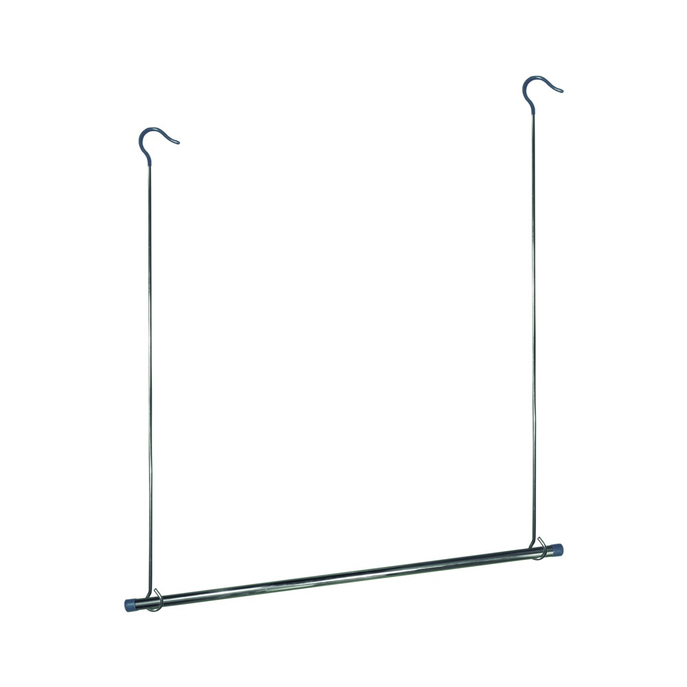 Extra Wardrobe Bar, Metal, WARDROBE BAR, 77 x H 85 cm, Silver in the group Storage / Wardrobe storage at SmartaSaker.se (40580)