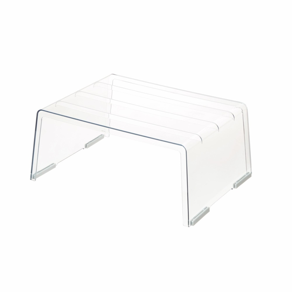 Extra shelf for cabinets, DEEP RISER, 34,2 x 25,4 x H 15,3 cm, Transparent in the group Storage / Kitchen storage / Kitchen cabinet organizers at SmartaSaker.se (40584)