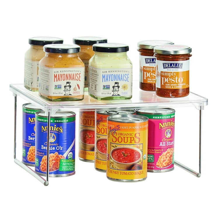 Extra shelf for cabinets, PANTRY CABINET SHELF, 30,5 x 25,4 x H 15,2 cm, Clear in the group Storage / Kitchen storage / Kitchen cabinet organizers at SmartaSaker.se (40585)