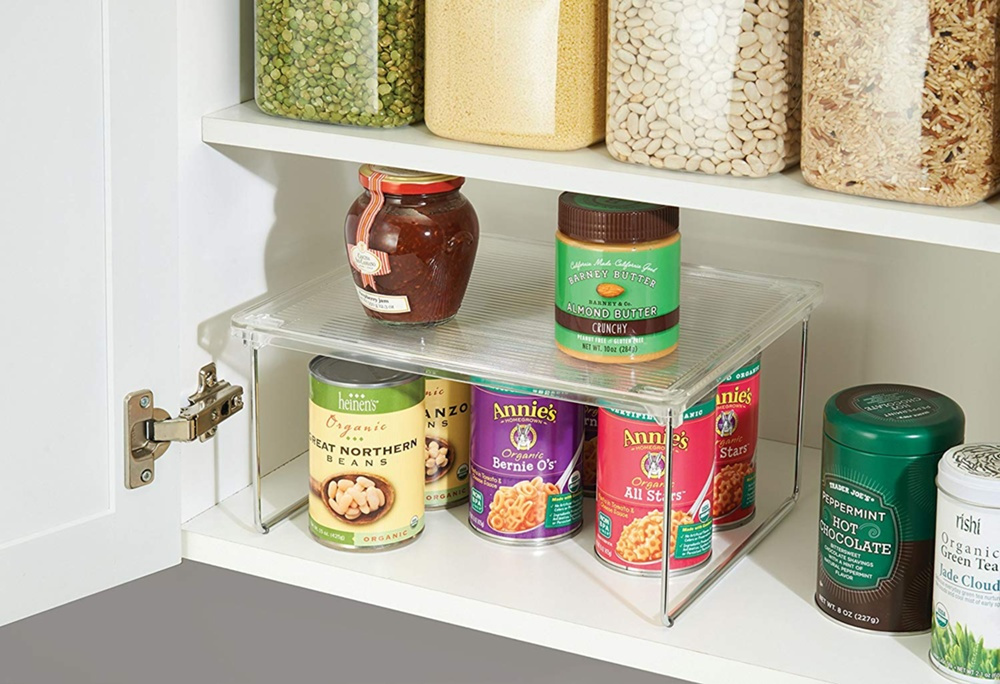 Extra shelf for cabinets, PANTRY CABINET SHELF, 30,5 x 25,4 x H 15,2 cm, Clear in the group Storage / Kitchen storage / Kitchen cabinet organizers at SmartaSaker.se (40585)