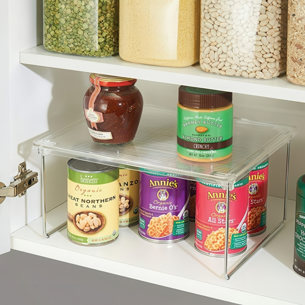 Extra shelf for cabinets, PANTRY CABINET SHELF, 30,5 x 25,4 x H 15,2 cm, Clear in the group Storage / Kitchen storage / Kitchen cabinet organizers at SmartaSaker.se (40585)