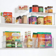 Extra shelf for cabinets, PANTRY CABINET SHELF, 30,5 x 25,4 x H 15,2 cm, Clear