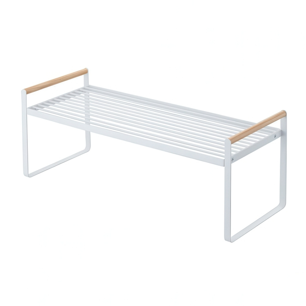 Extra shelf, TOSCA STORAGE RACK, 60 × 22,5 × H22 cm, Yamazaki, White in the group Storage / Kitchen storage / Kitchen cabinet organizers at SmartaSaker.se (40592)