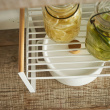 Extra shelf, TOSCA STORAGE RACK, 60 × 22,5 × H22 cm, Yamazaki, White Extra shelf, TOSCA STORAGE RACK, 60 × 22,5 × H22 cm, Yamazaki, White