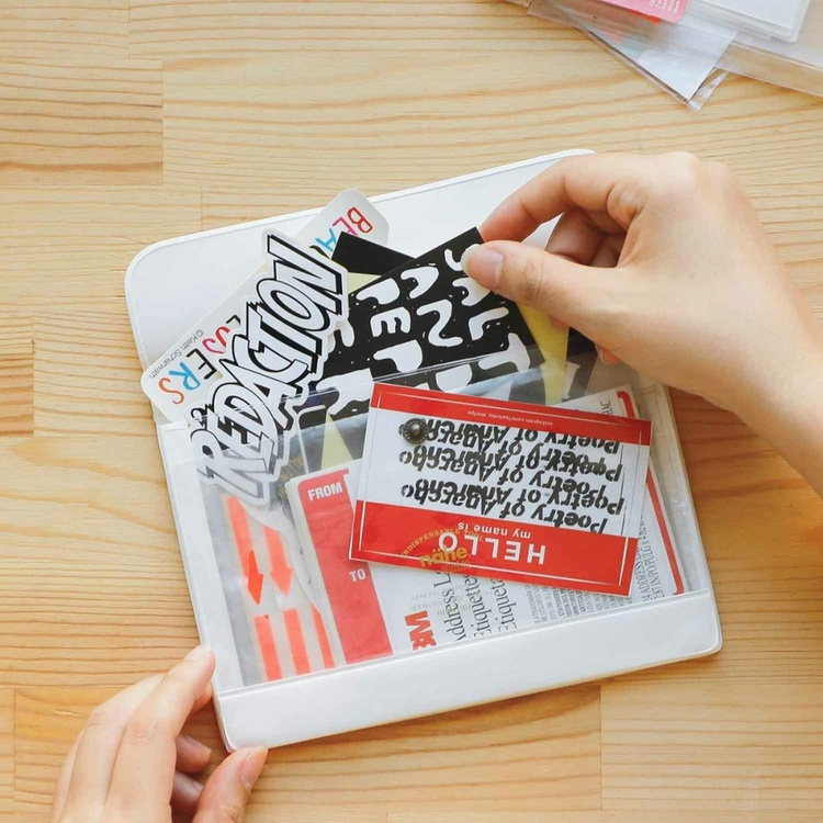 Folder A6, GENERAL PURPOSE CASE, 17,5 x 13 cm, Nähe in the group Storage / Office supplies at SmartaSaker.se (40604)