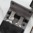 Case for watches, STACKERS WATCH WRAP, 14,5 x 11 x 2,5 cm, Black Case for watches, STACKERS WATCH WRAP, 14,5 x 11 x 2,5 cm, Black