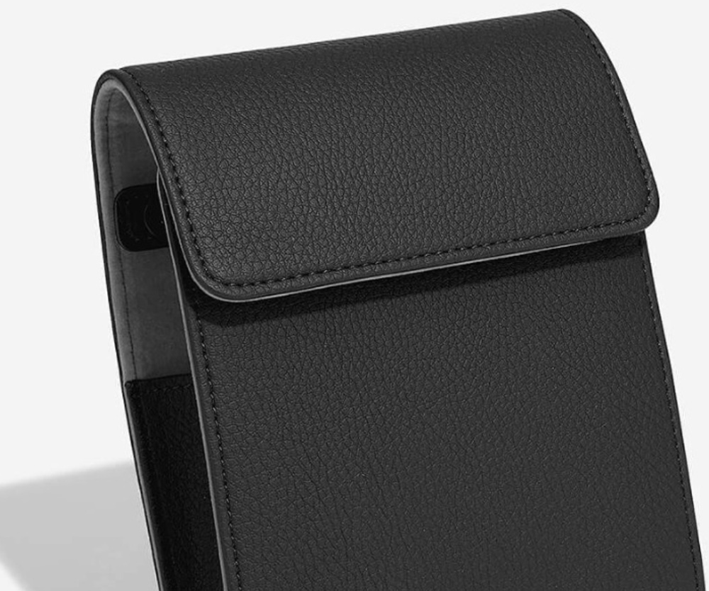 Case for watches, STACKERS WATCH WRAP, 14,5 x 11 x 2,5 cm, Black in the group Storage / Bedroom storage / Watch boxes at SmartaSaker.se (40606)