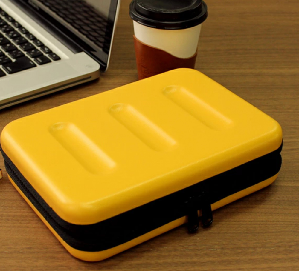 Travel Accessories Bag, LARGE HARD SHELL CASE, 21,4 x 6 x H 15 cm, Nähe in the group Storage / Travel storage / Packing cubes at SmartaSaker.se (40610)