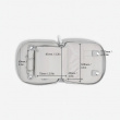 Purse, STACKERS MAN COMPACT JEWELLRY ROLL, 11 x 11 x 2,5 cm