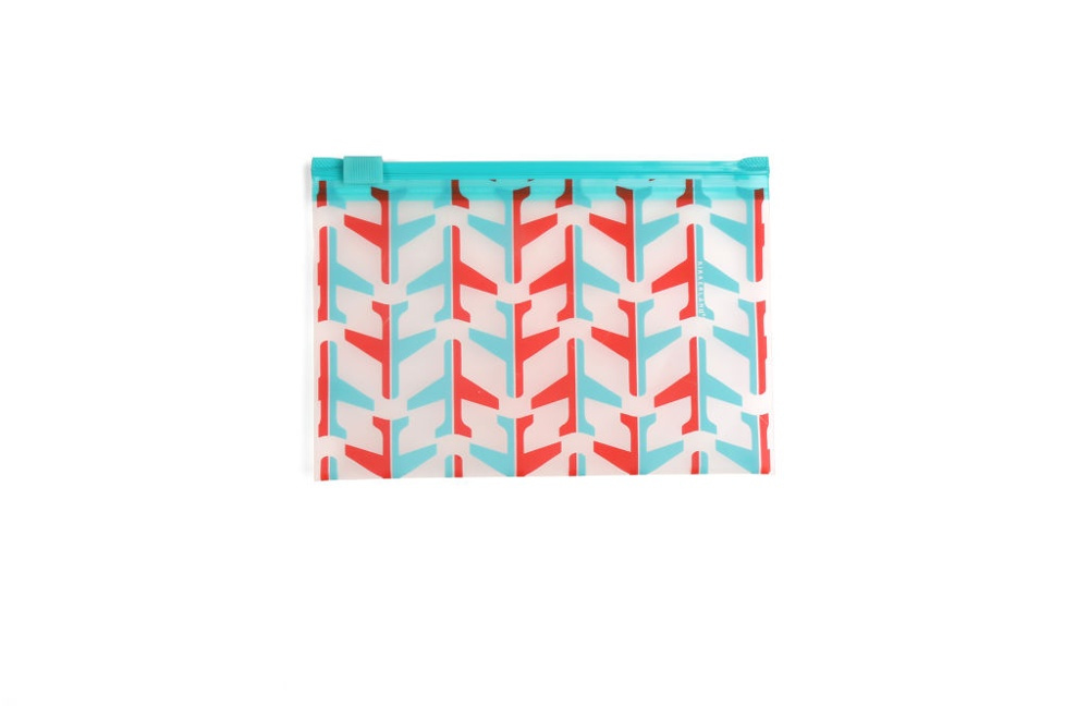 Travel Case, Set of 3, TRAVEL BAGS, Kikkerland, Clear / with pattern in the group Storage / Travel storage / Toiletry bags at SmartaSaker.se (40620)