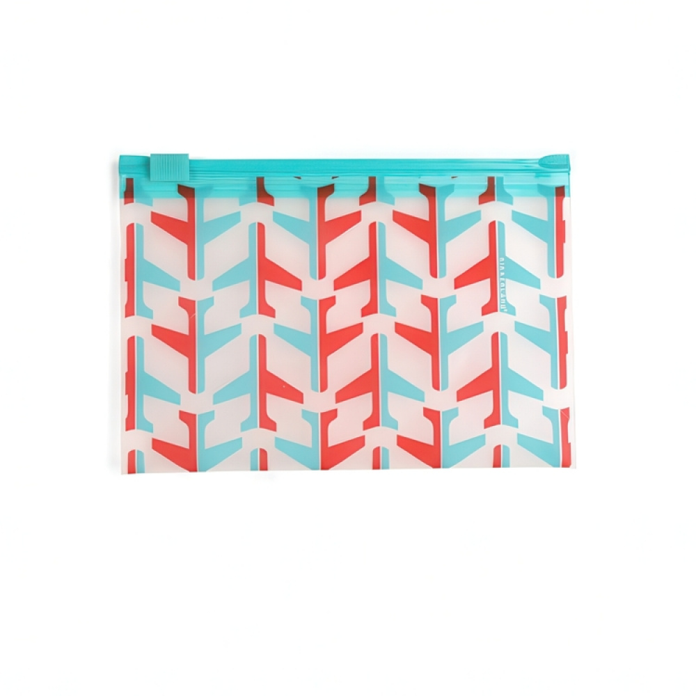 Travel Case, Set of 3, TRAVEL BAGS, Kikkerland, Clear / with pattern in the group Storage / Travel storage / Toiletry bags at SmartaSaker.se (40620)