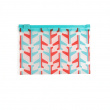 Travel Case, Set of 3, TRAVEL BAGS, Kikkerland, Clear / with pattern Travel Case, Set of 3, TRAVEL BAGS, Kikkerland, Clear / with pattern