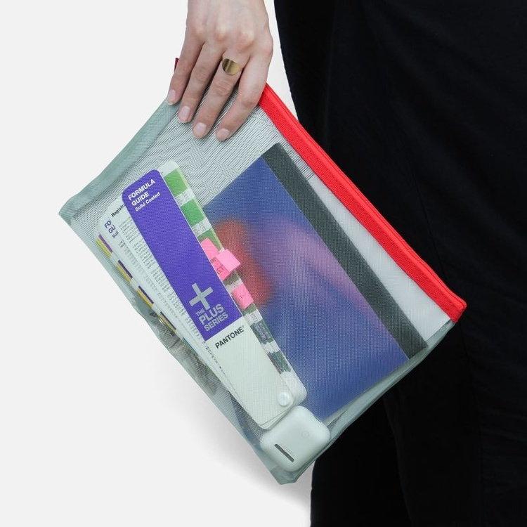 Case, PAPIER TIGRE LARGE MESH POCKET, 24 x 31 cm in the group Storage / Travel storage at SmartaSaker.se (40623)