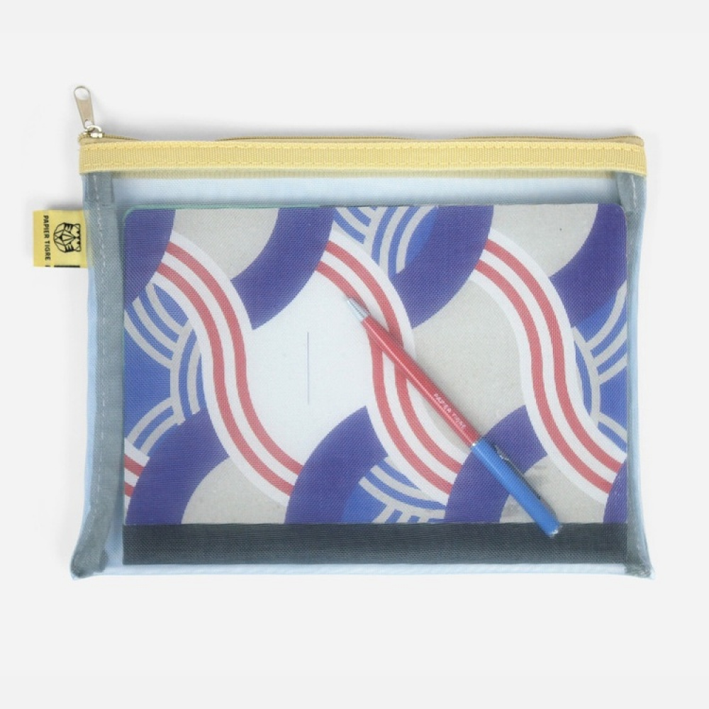 Case, PAPIER TIGRE MEDIUM MESH POCKET, 18 x 24 cm in the group Storage / Travel storage at SmartaSaker.se (40624)