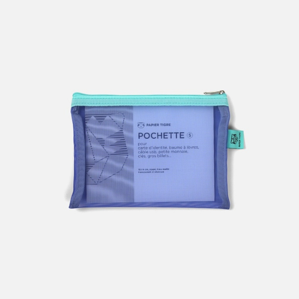 Case, PAPIER TIGRE SMALL MESH POCKET, 14 x 18 cm in the group Storage / Travel storage at SmartaSaker.se (40625)