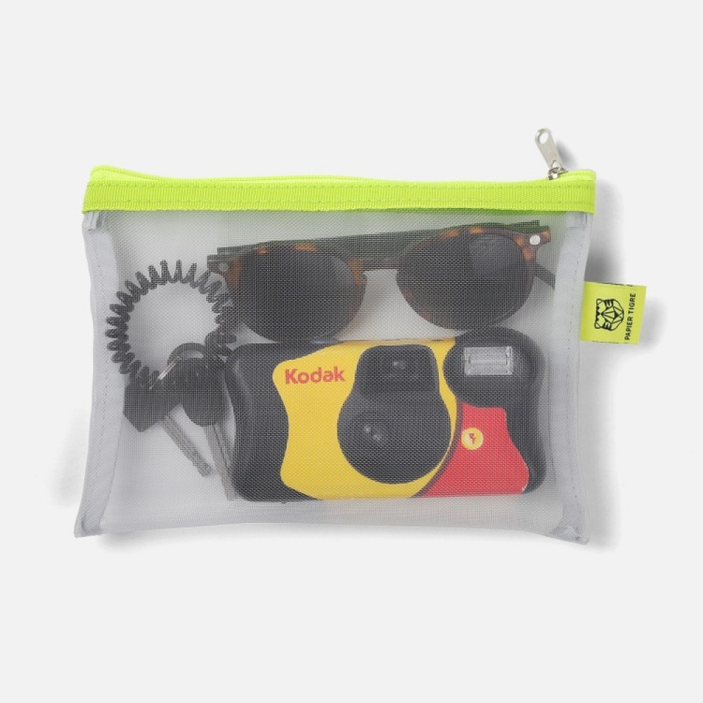 Case, PAPIER TIGRE SMALL MESH POCKET, 14 x 18 cm in the group Storage / Travel storage at SmartaSaker.se (40625)
