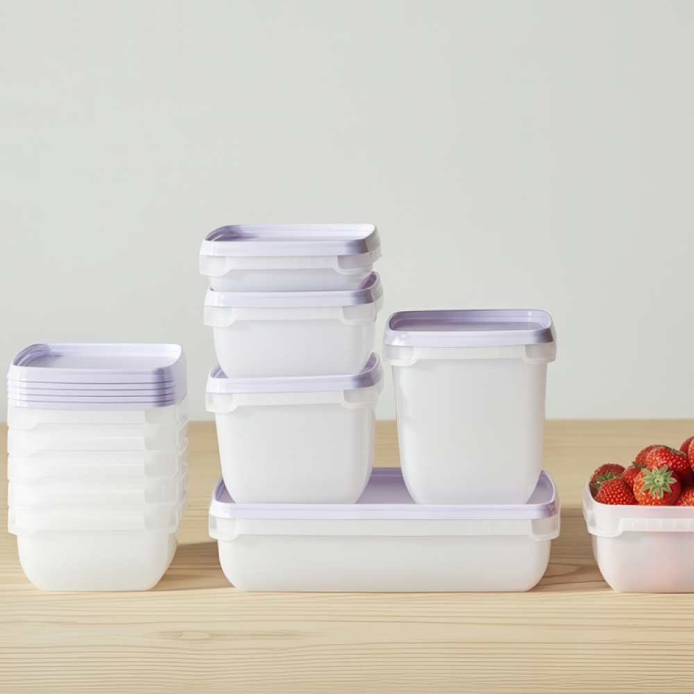Freezer Boxes 0,3L, Stackable, Set of 6, SMARTSTORE FROST in the group Storage / Kitchen storage / Food containers / SmartStore food containers at SmartaSaker.se (40627)