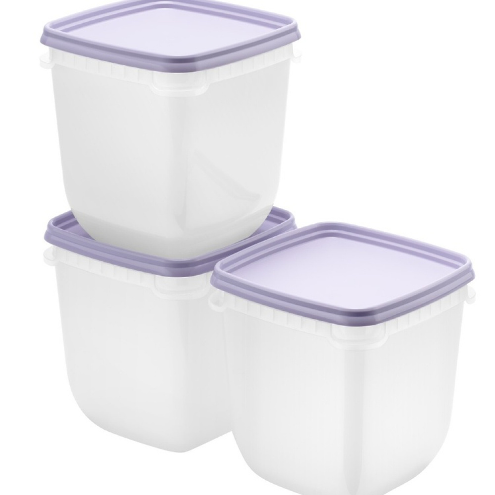 Freezer Boxes 1L, Stackable, Set of 3, SMARTSTORE FROST in the group Storage / Kitchen storage / Food containers / SmartStore food containers at SmartaSaker.se (40631)