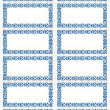 Deep-freeze labels, 48 psc, BLUE BORDER, 3,7 x H 1,9 cm ,White / Blue Deep-freeze labels, 48 psc, BLUE BORDER, 3,7 x H 1,9 cm ,White / Blue