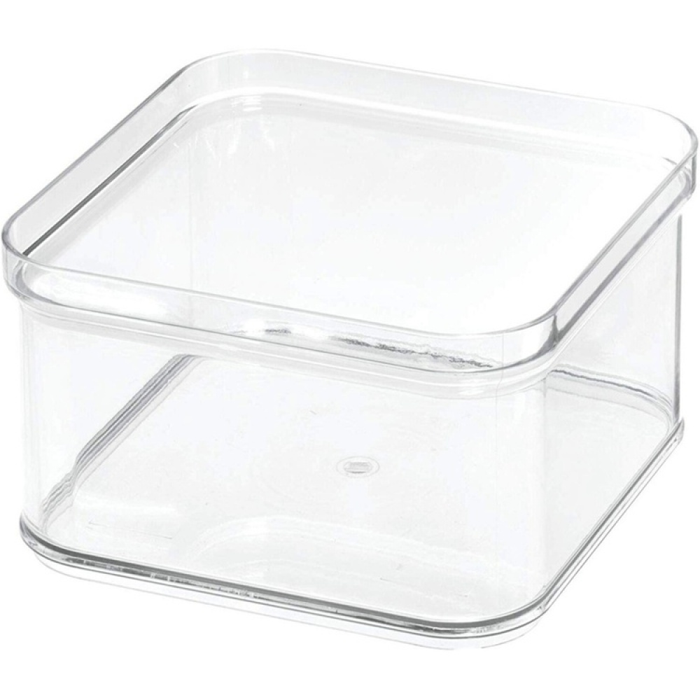 Transparent container, Stackable,ID CRISP, 15,2 x 15,2 x H 9,5 cm, Transparent in the group Storage / Kitchen storage / Fridge storage at SmartaSaker.se (40634)
