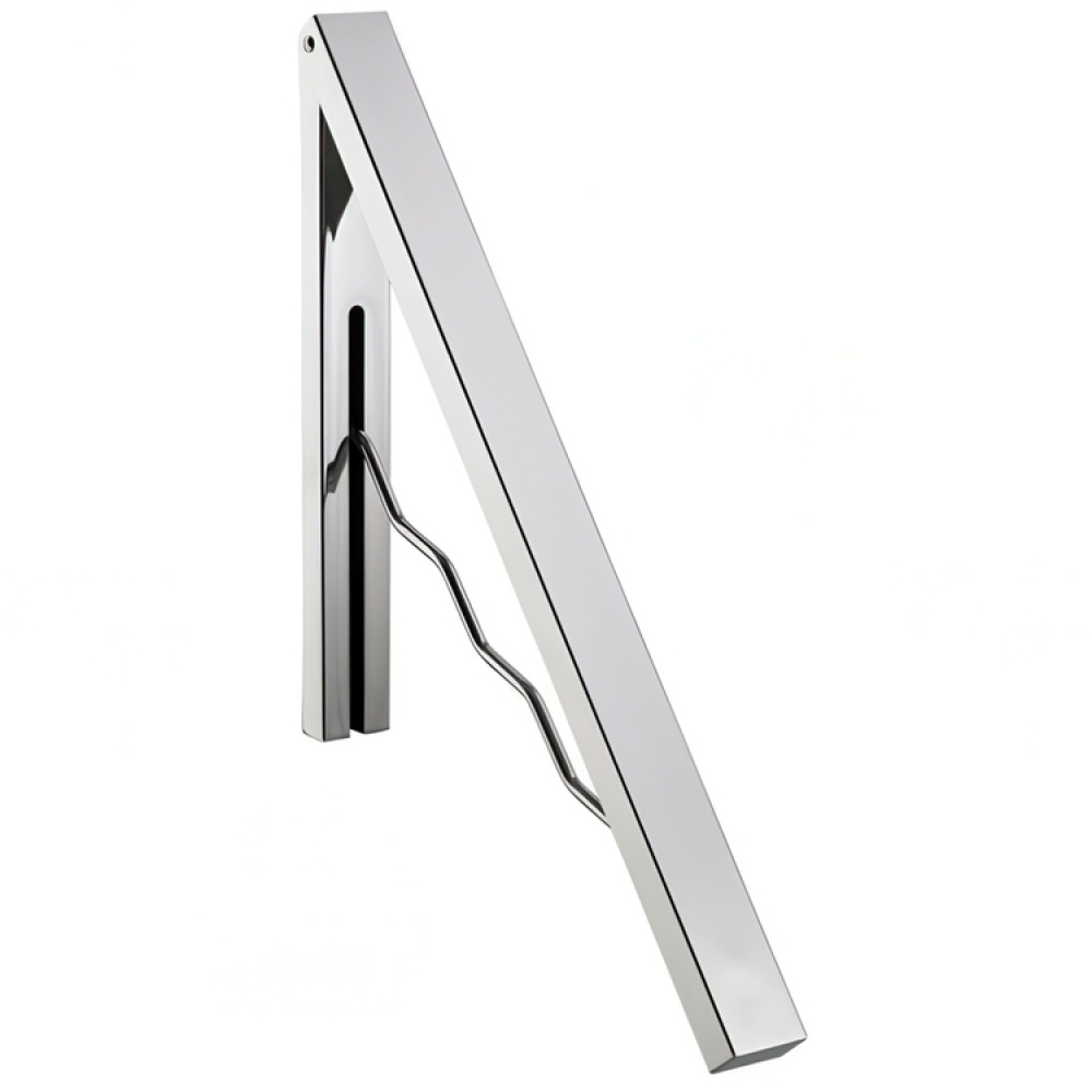 Folding hanger in metal, ALBERT KLAPPGARDEROBE, Silver in the group Storage / Wardrobe storage / Hangers and hooks at SmartaSaker.se (40635)