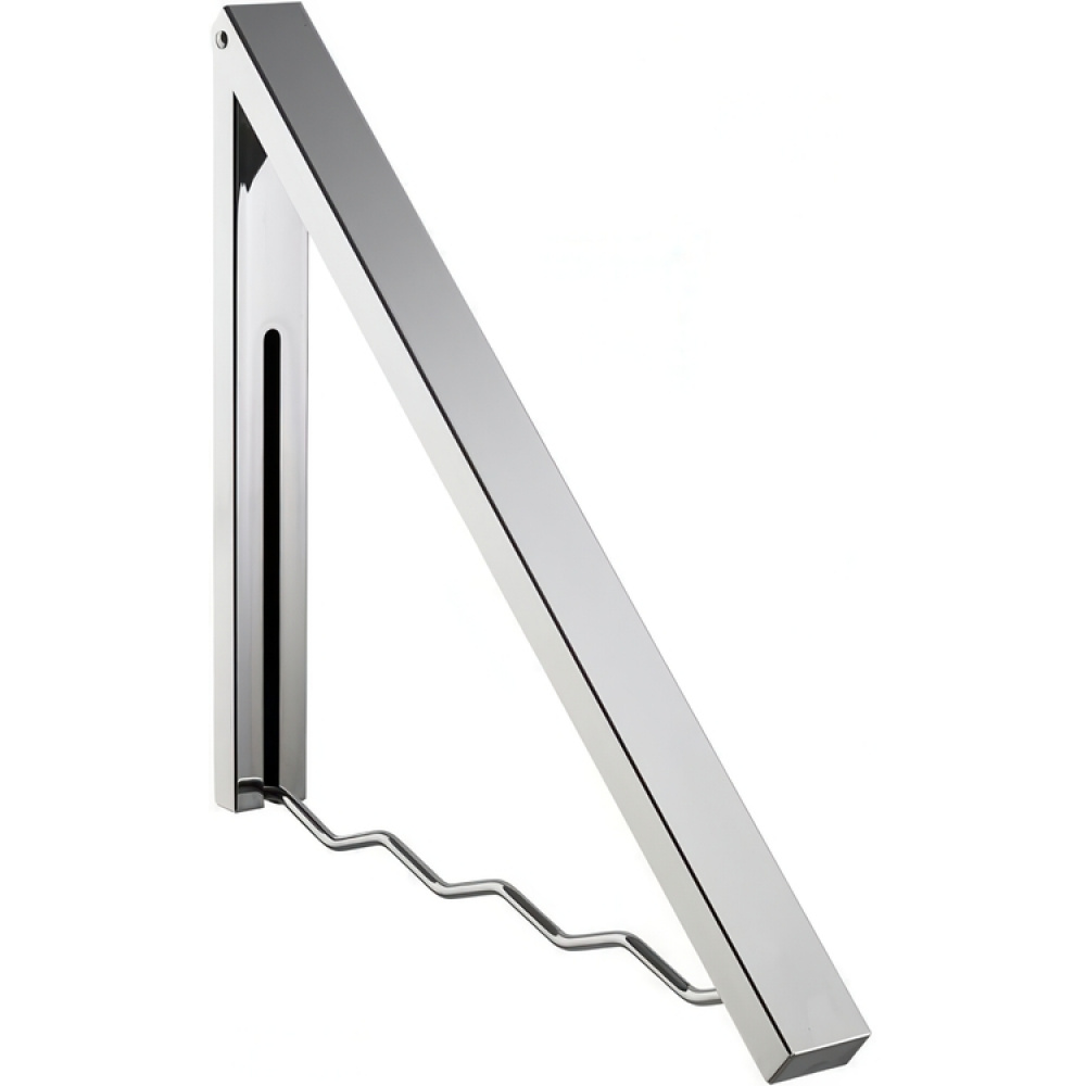 Folding hanger in metal, ALBERT KLAPPGARDEROBE, Silver in the group Storage / Wardrobe storage / Hangers and hooks at SmartaSaker.se (40635)