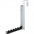 Folding clothes hanger, SMART FOLDING DOOR HANGER, Yamazaki, White / Black Folding clothes hanger, SMART FOLDING DOOR HANGER, Yamazaki, White / Black