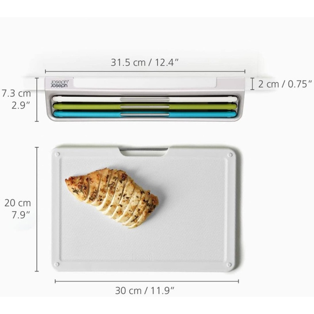 Cutting Boards, Under shelf, FOLIO SLIM SET, Joseph Joseph, Soft Gold /Grey /Assorted in the group Storage / Kitchen storage / Kitchen cabinet organizers / Under shelf storage at SmartaSaker.se (40646)