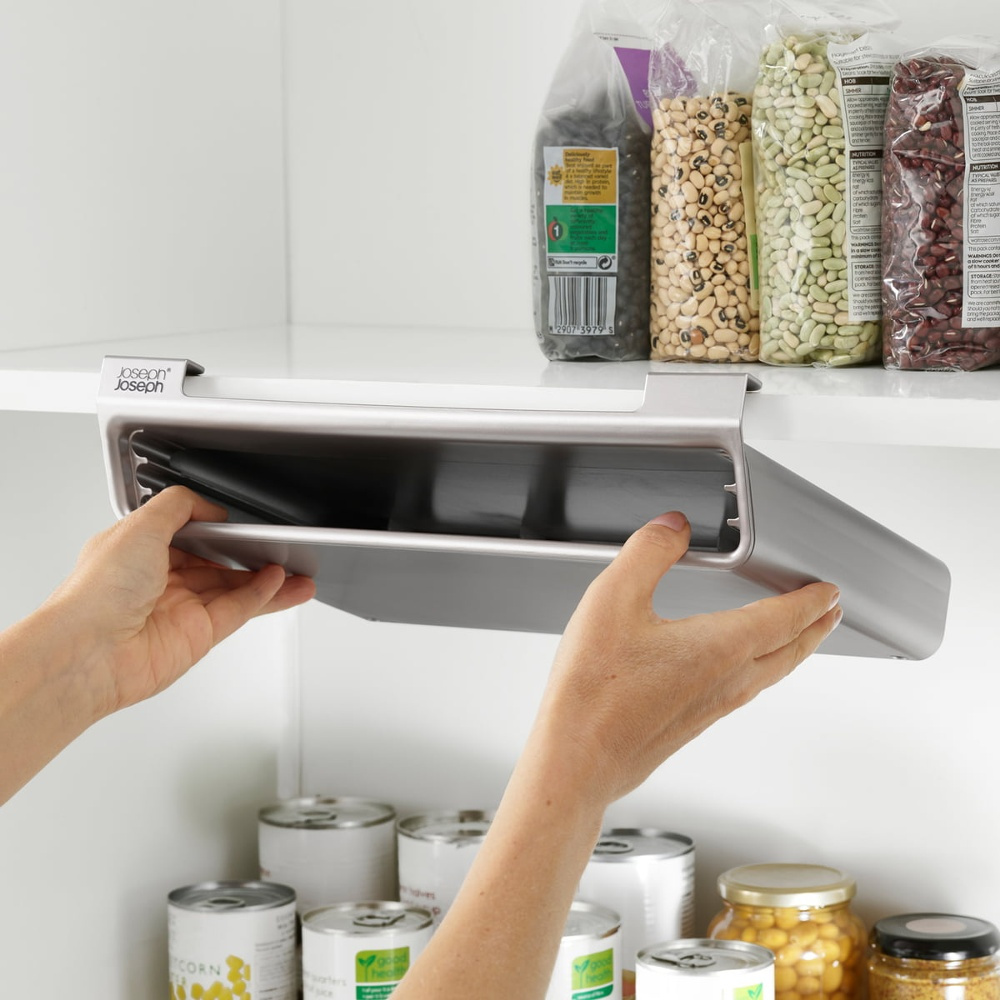 Cutting Boards, Under shelf, FOLIO SLIM SET, Joseph Joseph, Soft Gold /Grey /Assorted in the group Storage / Kitchen storage / Kitchen cabinet organizers / Under shelf storage at SmartaSaker.se (40646)