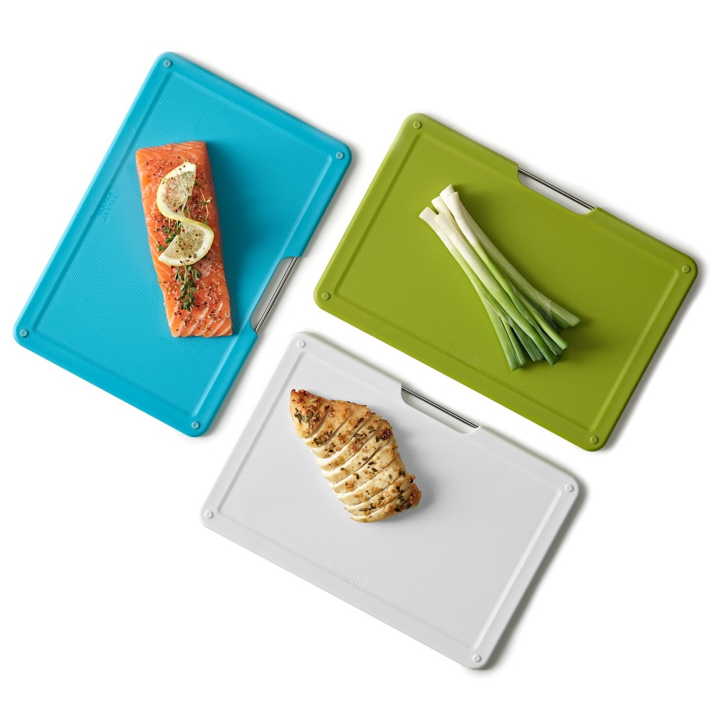 Cutting Boards, Under shelf, FOLIO SLIM SET, Joseph Joseph, Soft Gold /Grey /Assorted in the group Storage / Kitchen storage / Kitchen cabinet organizers / Under shelf storage at SmartaSaker.se (40646)