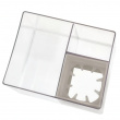 Storage Box, THE HOME EDIT HAIR TOOL HOLDER, 13,3 x 17,1 x H 13,3 cm, Clear / Grey Storage Box, THE HOME EDIT HAIR TOOL HOLDER, 13,3 x 17,1 x H 13,3 cm, Clear / Grey