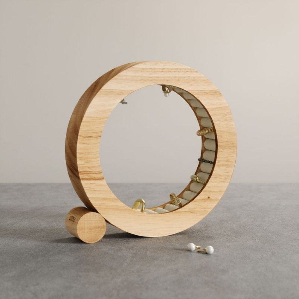 Storage for rings / earrings, UMBRA FERRIS JEWELRY ORGANIZER, Ø 19,1 cm in the group Storage / Bedroom storage / Jewelry storage at SmartaSaker.se (40651)