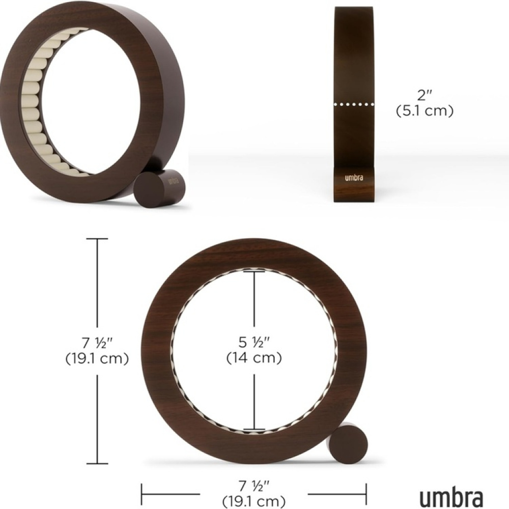 Storage for rings / earrings, UMBRA FERRIS JEWELRY ORGANIZER, Ø 19,1 cm in the group Storage / Bedroom storage / Jewelry storage at SmartaSaker.se (40651)