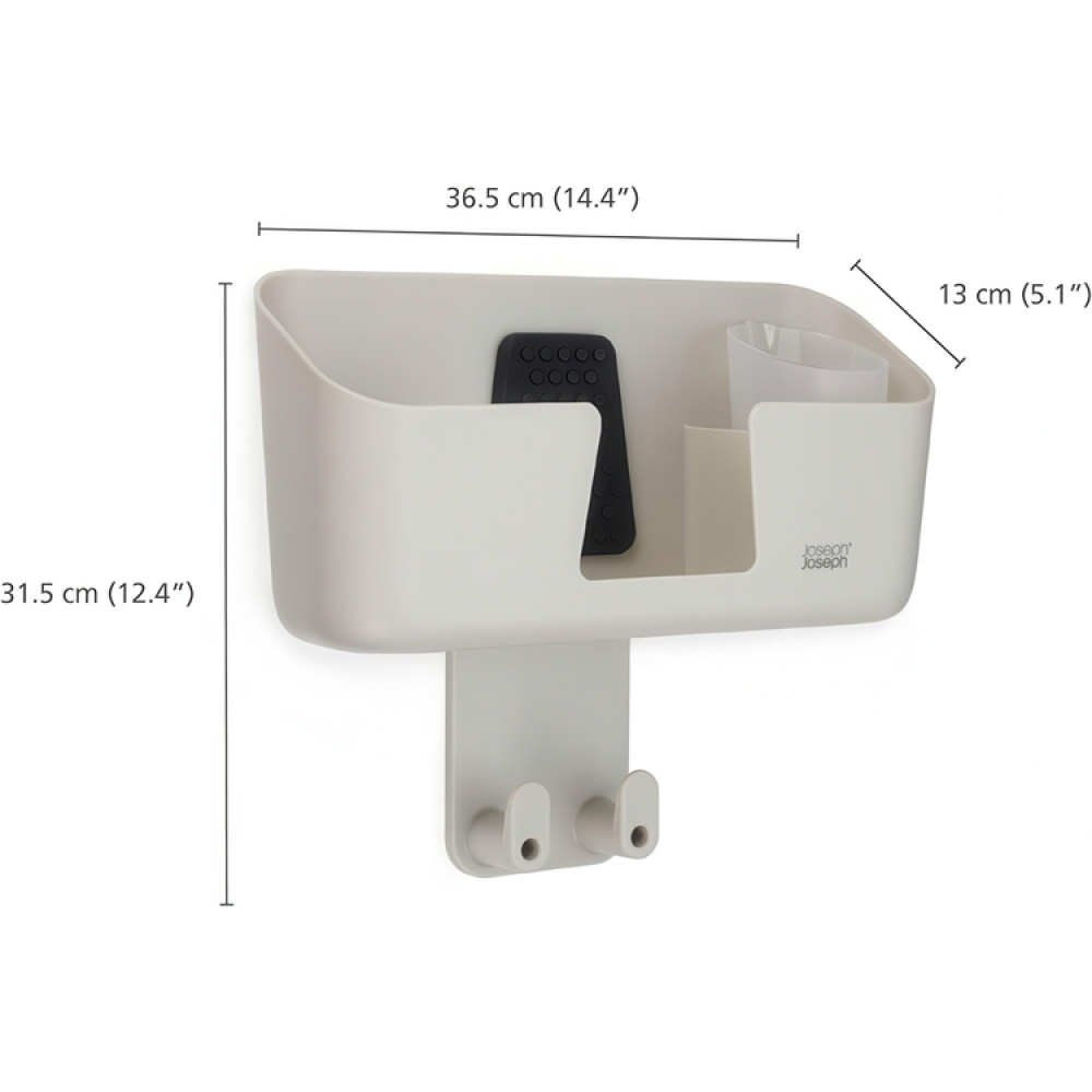 Storage for Ironing board and Iron, JOSEPH JOSEPH IRON HUB, Ecru in the group Storage / Laundry and care / Ironing accessories at SmartaSaker.se (40652)