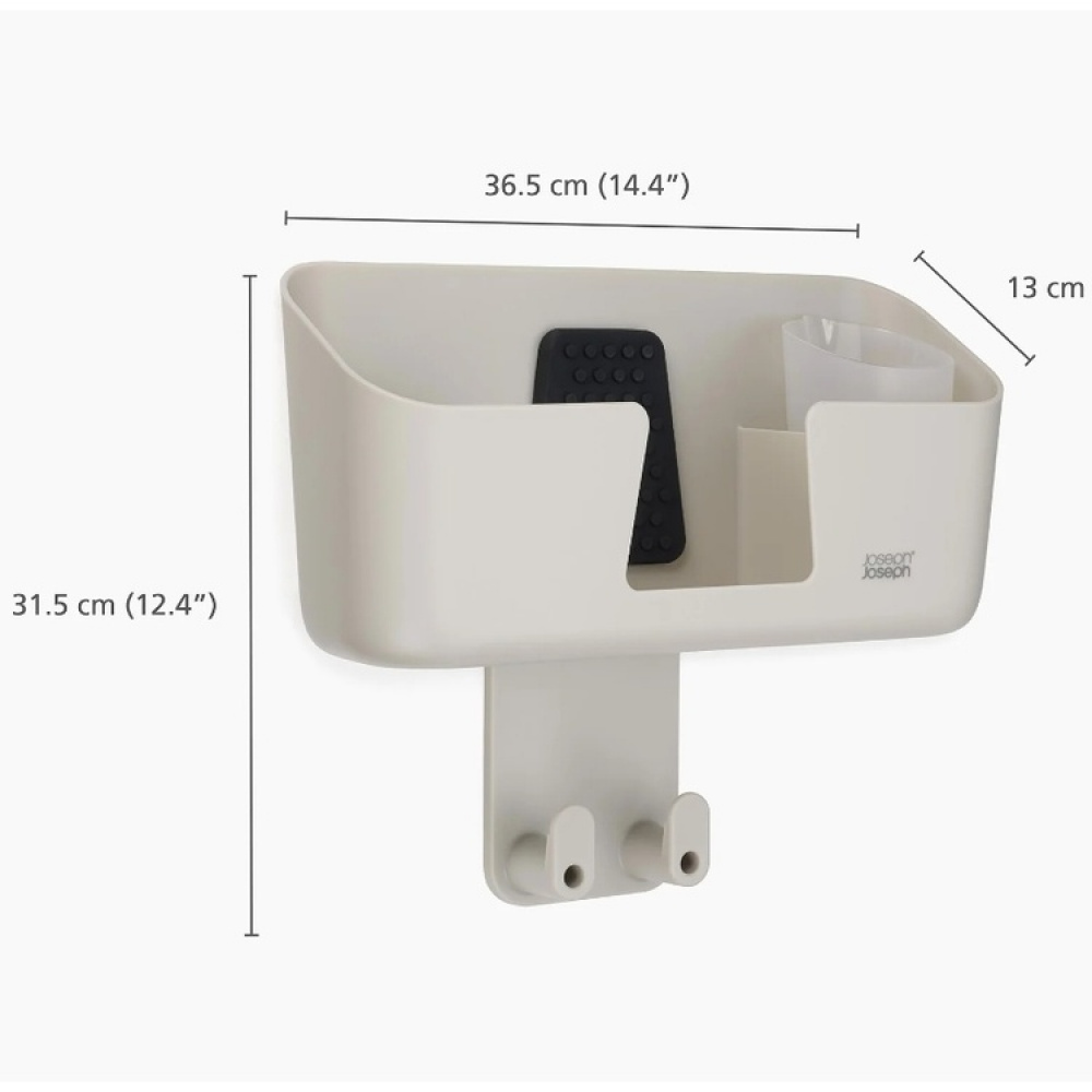 Storage for Ironing board and Iron, JOSEPH JOSEPH IRON HUB, Ecru in the group Storage / Laundry and care / Ironing accessories at SmartaSaker.se (40652)