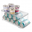 Storage with lid for cans, FRIDGE BINZ, 14,5 x 35 x 15 cm, Klar Storage with lid for cans, FRIDGE BINZ, 14,5 x 35 x 15 cm, Klar