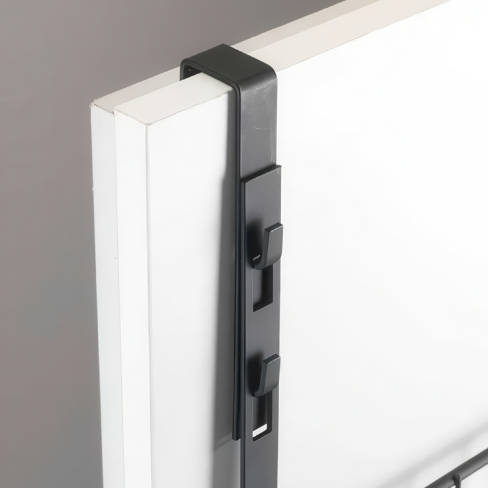 Over-Door Organizer, TÜRREGAL, 39 x 10 x H 75 cm, Black in the group Storage / Bedroom storage / Over door hooks at SmartaSaker.se (40656)