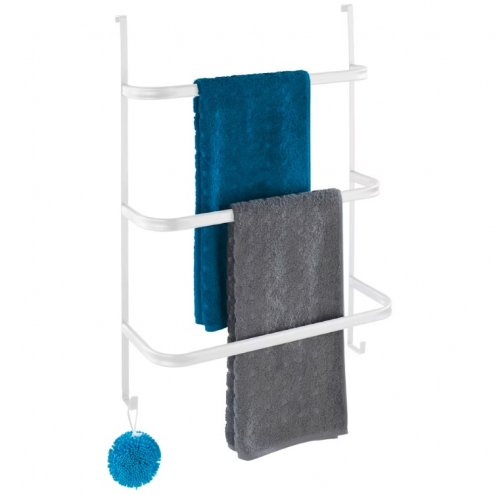 Over-Door Organizer, TOWEL RAIL, 54,5 x 21,5 x H 77,5 cm, White in the group Storage / Bathroom storage at SmartaSaker.se (40657)