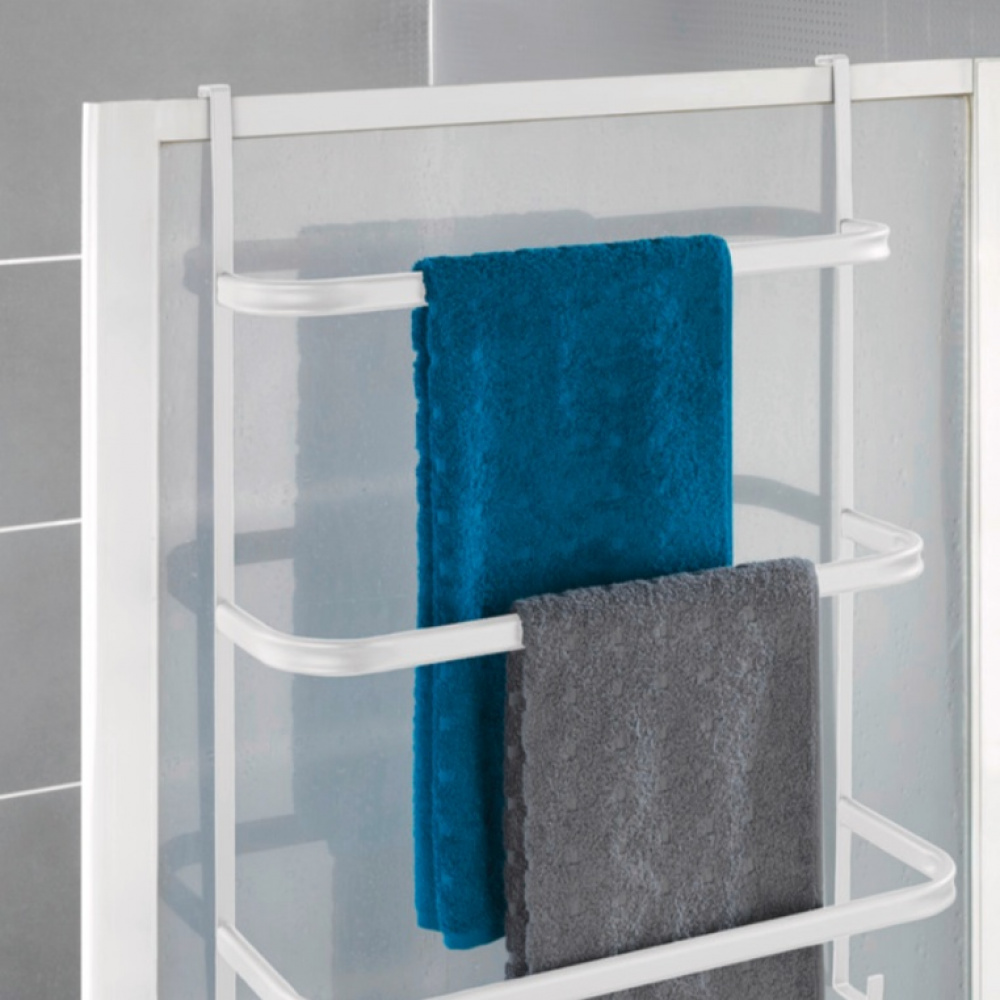Over-Door Organizer, TOWEL RAIL, 54,5 x 21,5 x H 77,5 cm, White in the group Storage / Bathroom storage at SmartaSaker.se (40657)
