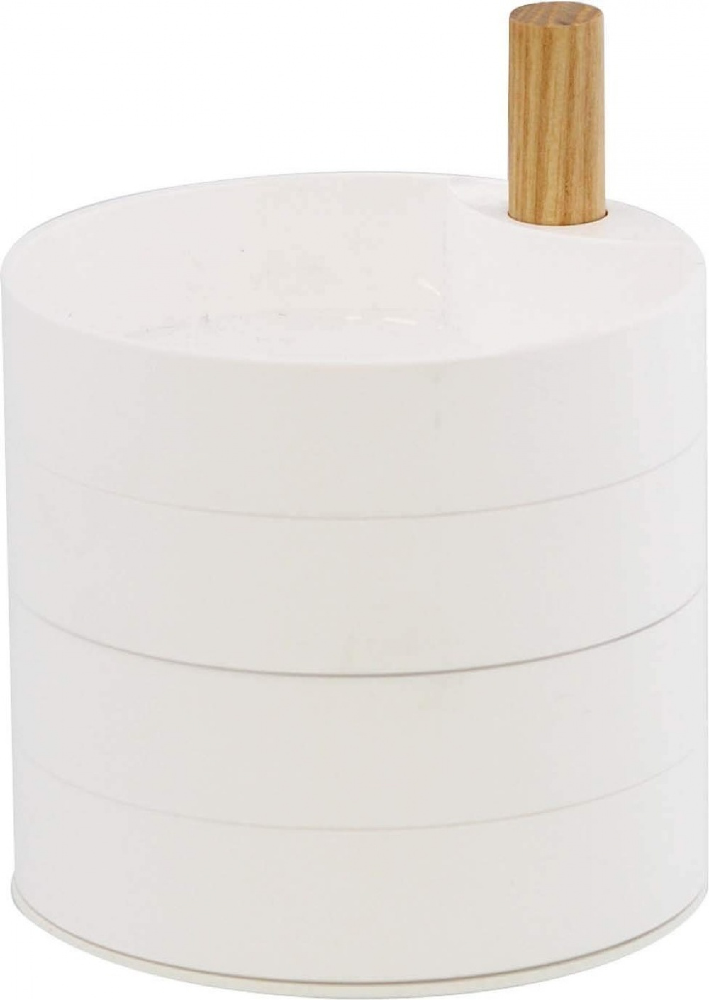 Storage box / jewelry tray, TOSCA , Ø 10 x H 12,2 cm, Yamazaki, White in the group Storage / Bedroom storage / Jewelry storage at SmartaSaker.se (40658)