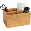 Storage Box in Bamboo, 4 compartments, TERRA, 22 x 14 x H12 cm, Nature Storage Box in Bamboo, 4 compartments, TERRA, 22 x 14 x H12 cm, Nature